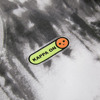 Kappa卡帕男运动短袖扎染印花T恤夏季圆领半袖2020新款|K0A32TD87 黑色-990P L