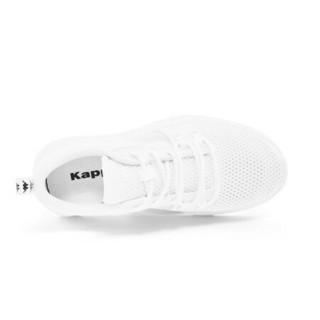 Kappa卡帕串标情侣男女运动跑鞋轻质休闲鞋旅游鞋2020新款|K0AW5MQ33 漂白-001 41