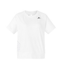 Kappa卡帕女运动短袖休闲插肩T恤夏季印花半袖2020新款|K0A42TD41 漂白-001 L