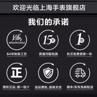 上海牌 SHANGHAI牌 手表男石英日历皮带腕表DR0170休闲时尚7mm纤薄表盘 正品全国包邮 简约白