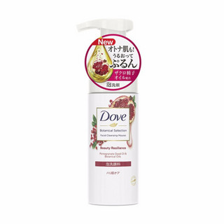 多芬 Dove 洗面奶 石榴味植物草本洁面泡沫  温和去角质 145ml