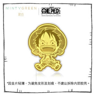 周生生Au999.9黄金压岁钱one piece航海王路飞压岁钱金片