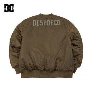DCSHOOES冬季新款男士徽章棒球服休闲棉服厚外套 GDYJK11804 绿色-GPZ0 XL