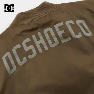 DCSHOOES冬季新款男士徽章棒球服休闲棉服厚外套 GDYJK11804 绿色-GPZ0 XL