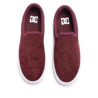 DCSHOECOUSA DC SLIP-ON 男板鞋运动休闲鞋一脚蹬 DM194605 暗红色-BUG 41