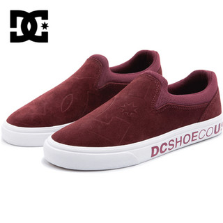 DCSHOECOUSA DC SLIP-ON 男板鞋运动休闲鞋一脚蹬 DM194605 暗红色-BUG 41