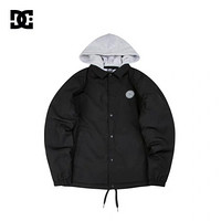 DCSHOES BOALINER 19冬新款加绒男士厚防水夹克外套休闲棉衣 5410J904 黑色-BLK S