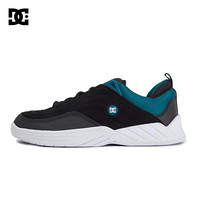 DC SHOES 新款撞色拼接干爽透气休闲运动滑板鞋 ADYS100573 黑夹色-BNG 41