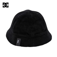 DCSHOES DCBA 日本线19冬季新款纯棉渔夫帽休闲男帽 5430J924 黑色-BLK 均码（60cm）