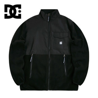 DCSHOES 19秋季新款 迷彩撞色男士夹克休闲运动外套 EDYPF03032 黑色-KVJ0 S