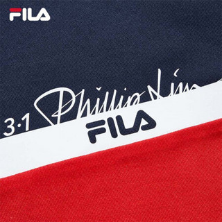 FILA x 3.1Phillip Lim 斐乐男子短袖POLO衫2020夏季新款运动短袖 藏海蓝-NV 180/100A/XL