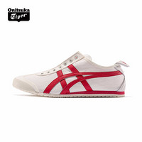 Onitsuka Tiger鬼塚虎休闲一脚懒人鞋男女 MEXICO66 SLIP-ON D3K0Q 奶白/红色 41.5