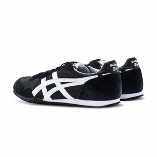 Onitsuka Tiger鬼塚虎运动休闲鞋板鞋男女鞋复古SERRANO D109L-9001 黑色 40.5