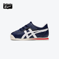 Onitsuka Tiger鬼塚虎休闲鞋魔术贴婴幼小童鞋 TIGER CORSAIR TS 藏青色 26