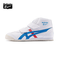 Onitsuka Tiger鬼塚虎 时尚轻便中童鞋 MEXICO Mid Runner PS 白色 31.5