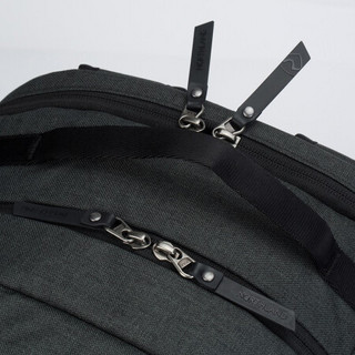 诺诗兰双肩包男女2020夏季新款独立电脑仓可调节胸扣背包 B990144 黑色 30L