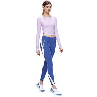 HOTSUIT后秀 运动上衣女 塑形系列 2020夏季新款露脐修身显瘦紧身瑜伽健身舞蹈服 温兰 M