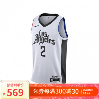 NBA-Nike 快船队伦纳德 SW CE城市版 男运动球衣篮球服 AV4644 图片色 M