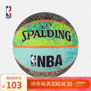 NBA-Spalding斯伯丁 Trend系列 室内外橡胶花色 篮球图片色 NSBC20740000036