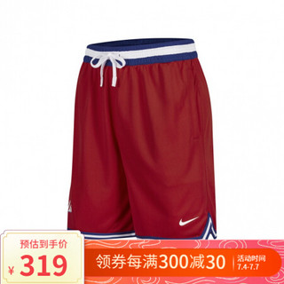 NBA-Nike 76人队 男篮球运动透气速干短裤 AV6486-657 图片色 XL