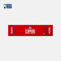 NBA 快船队 活性印花割绒跑步巾 篮球运动毛巾 图片色