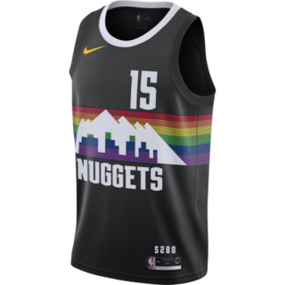 NBA-Nike 掘金队 约基奇 CE 城市版 SW 男子 运动球衣 AV4634 图片色 S