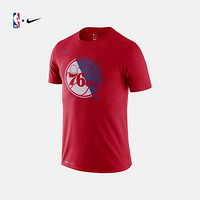 NBA-Nike 费城76人队 男子运动休闲圆领速干短袖T恤 AT0440-657 图片色 2XL