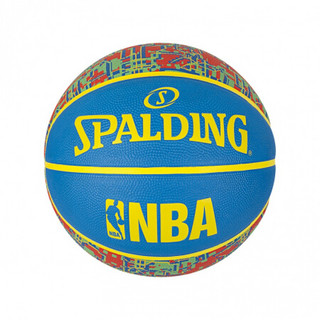 NBA-Spalding斯伯丁 Trend系列 室内外橡胶花色7号篮球 图片色