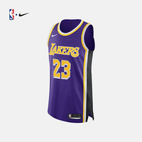 NBA-Nike 湖人队 詹姆斯 NBA AUTHENTIC 男子运动球衣 AJ5197-505 图片色 40