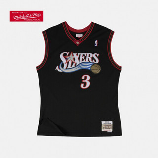 NBA-Mitchell&Ness 76人队 艾弗森 SW球迷版复古球衣2000-01客场 图片色 L