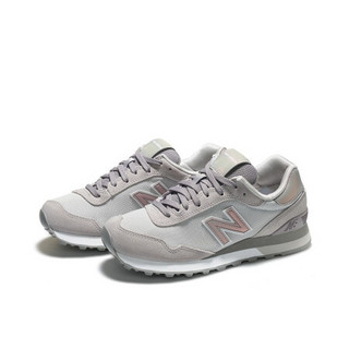 New Balance NB官方2020新款女款休闲鞋515系列WL515CSB复古休闲鞋 云母灰 WL515CSB 36.5