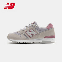 New Balance NB官方2020新款女鞋运动鞋WL565GCA舒适复古休闲鞋 灰色WL565GCA 35