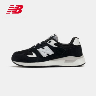 New Balance NB官方2020新款男女情侣款ML570BNA复古休闲鞋 白色/黑色ML570BNH 44