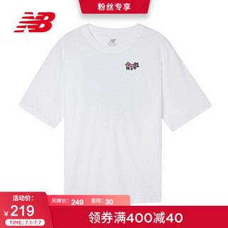 New Balance NB官方2020新款女款AWT01536短袖T恤 WT AWT01536 M