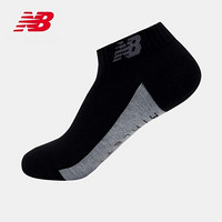 New Balance NB官方2020新款女子短袜子LAS0107W拼接休闲运动袜子 BK LAS0107W M