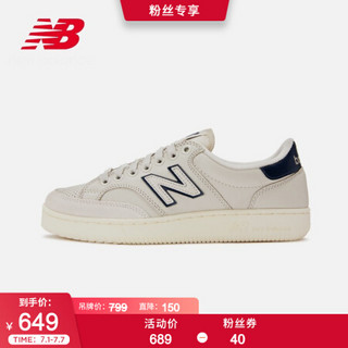 New Balance NB官方2020新款男女情侣款板鞋PROCTCBA休闲鞋 米色/蓝色PROCTCBB 41.5