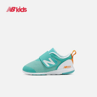 New Balance nb童鞋 男女童春0~4岁 魔术贴学步鞋IO223 蓝 IO223RBL 22.5