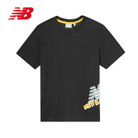 New Balance NB官方2020新款女款NEA23022休闲短袖T恤 BK NEA23022 S