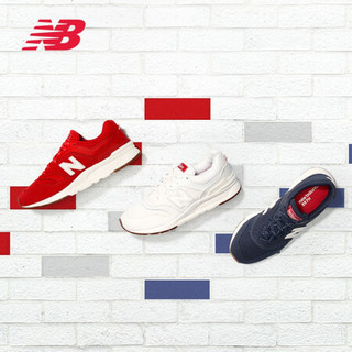 New Balance NB官方男鞋女鞋休闲鞋运动鞋 白色 CM997HDB 38.5