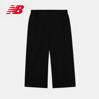 New Balance NB官方2020新款女运动梭织长裤AWP01523宽松休闲裤 BK AWP01523 L