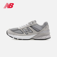 New Balance NB官方美产990v5系列女鞋运动鞋W990BK5 灰色 W990GL5 36