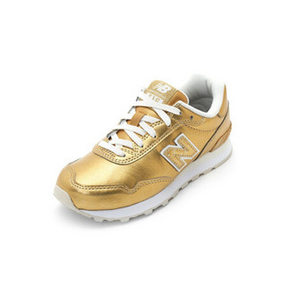 New Balance nb童鞋 男童女童4~14岁儿童运动鞋YC515 金色 YC515HRG 28 适合脚长16.5cm