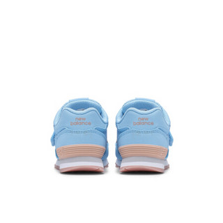 New Balance nb童鞋 女童0~4岁 魔术贴儿童运动鞋 蓝色 IV515SM 25