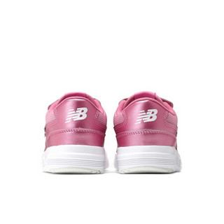 New Balance nb童鞋 男童女童中大童4~14岁 儿童运动鞋 电光玫 YVCT20LP 28.5 适合脚长17cm