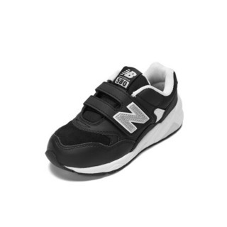 New Balance nb童鞋 新款男童女童0~4岁 儿童学步鞋IV580 黑色 IV580EBK 25 适合脚长14.5cm