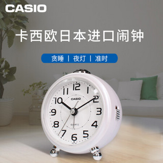 卡西欧（CASIO）闹钟  TQ-149 简约时尚卧室床头夜光闹钟 石英钟表 TQ-149-7PF