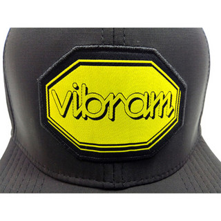 Vibram帽子男女新款秋冬遮阳跑步运动帽黑色休闲鸭舌帽户外棒球帽 黑色
