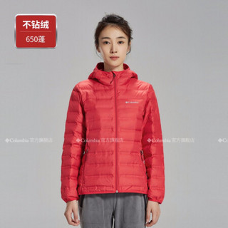 Columbia哥伦比亚户外热压防钻绒650蓬初春轻薄羽绒服女WR0242 658 XL(170/92A)