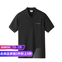 Columbia哥伦比亚户外20春夏新品男子城市户外吸湿防晒T恤AE0392 011 XL