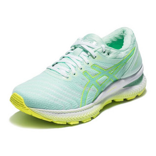 ASICS/亚瑟士 2020春夏摩登东京女士跑鞋缓震透气GEL-NIMBUS 22 1012A663 绿色/黄色 37